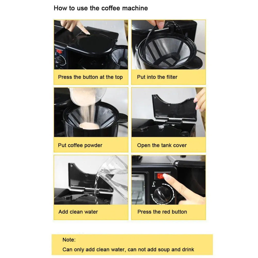 3-in-1 Portable Breakfast Maker