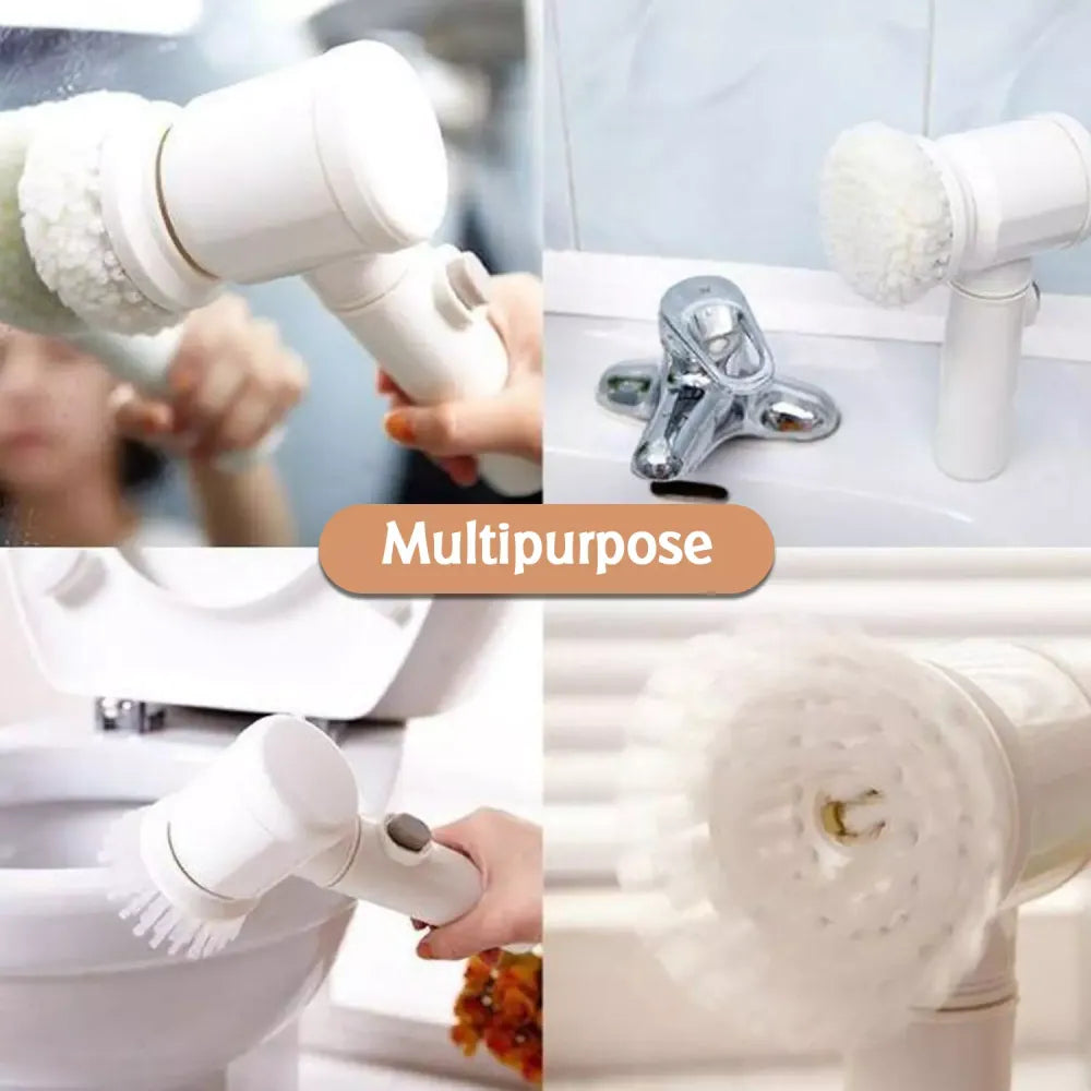 Electric Spin Scrubber 5-in-1