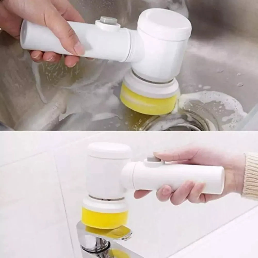 Electric Spin Scrubber 5-in-1