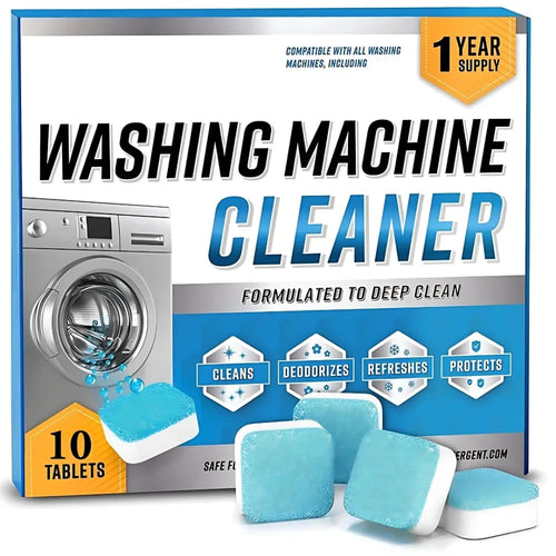 Washing Machine Deep Cleaning Tablets (Pack of 12)