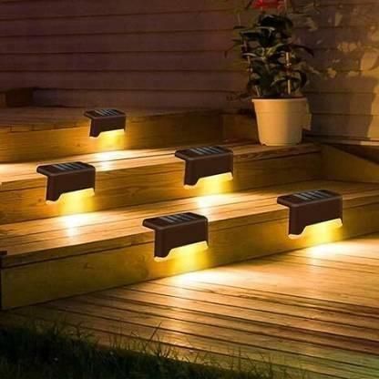 Solar Deck Lights Outdoor Combo ( Pack of 4)