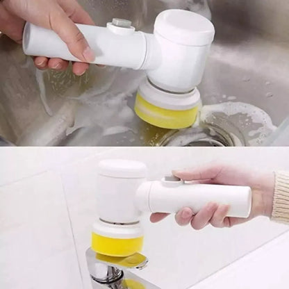 Electric Spin Scrubber 5-in-1