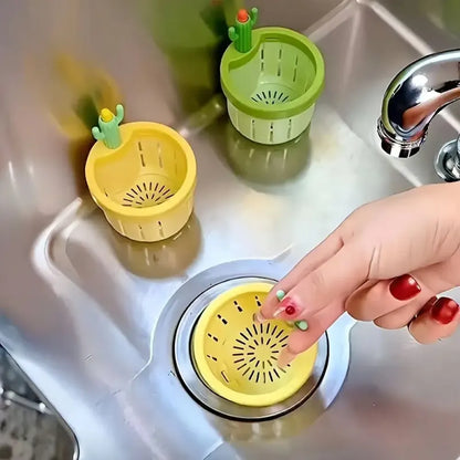 Self-Cleaning Sink Strainer
