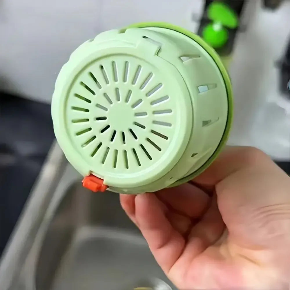 Self-Cleaning Sink Strainer