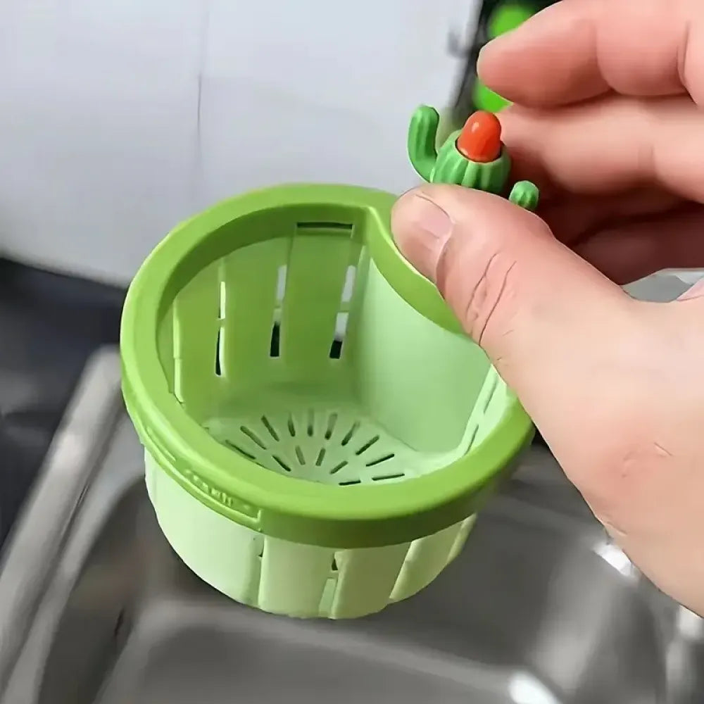 Self-Cleaning Sink Strainer