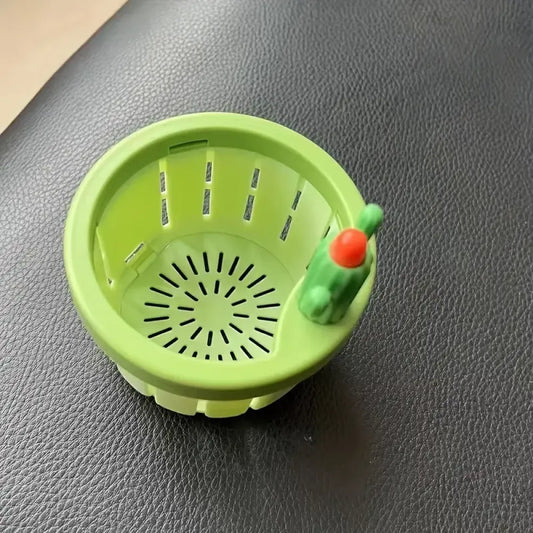 Self-Cleaning Sink Strainer
