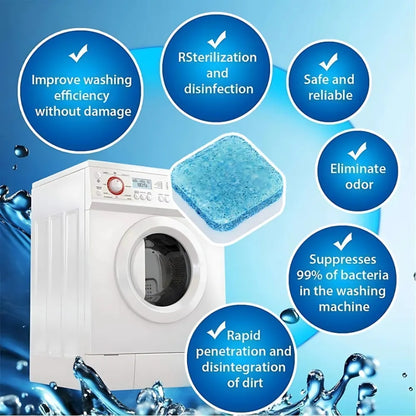 Washing Machine Deep Cleaning Tablets (Pack of 12)